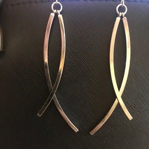 Silver earrings!